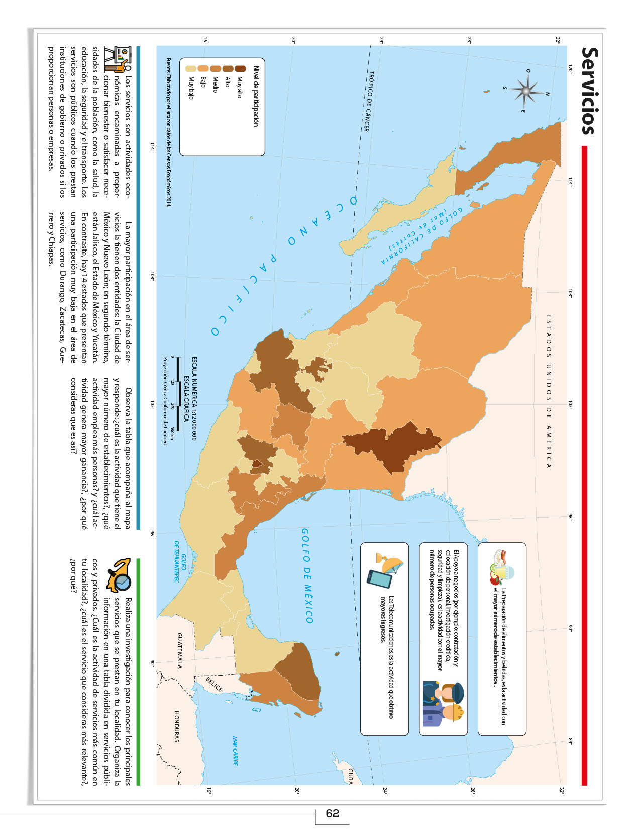 Atlas de México Cuarto grado 2020-2021 - Página 62 de 129 - Libros de