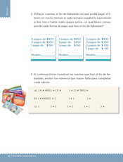 Desafíos Matemáticos Cuarto grado página 012
