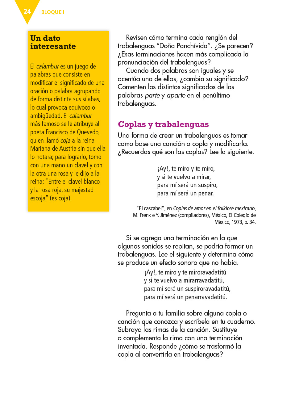 Español Cuarto Grado 2020 2021 Página 24 De 161 Libros De Texto Online 4173