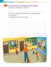 Lengua Materna Español Primer grado página 014