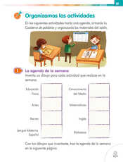 Lengua Materna Español Primer grado página 019