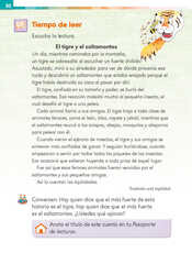 Lengua Materna Español Primer grado página 030