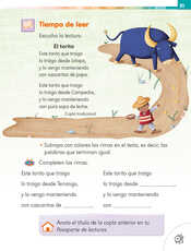 Lengua Materna Español Primer grado página 051