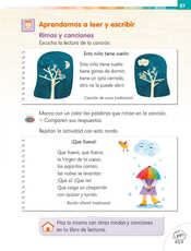 Lengua Materna Español Primer grado página 057