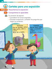 Lengua Materna Español Primer grado página 058