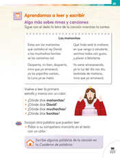 Lengua Materna Español Primer grado página 061