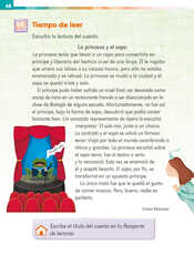 Lengua Materna Español Primer grado página 068
