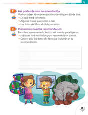 Lengua Materna Español Primer grado página 071