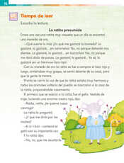 Lengua Materna Español Primer grado página 072