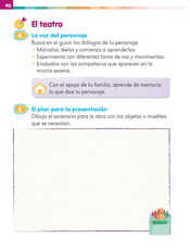 Lengua Materna Español Primer grado página 090