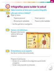 Lengua Materna Español Primer grado página 107