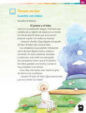 Lengua Materna Español Primer grado página 133