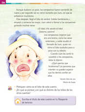 Lengua Materna Español Primer grado página 134