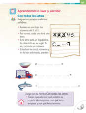 Lengua Materna Español Primer grado página 167