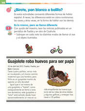 Lengua Materna Español Primer grado página 168