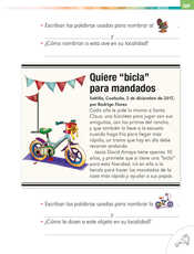 Lengua Materna Español Primer grado página 169