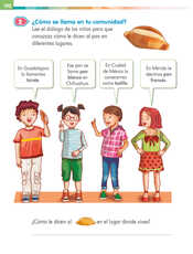 Lengua Materna Español Primer grado página 170