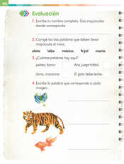 Lengua Materna Español Primer grado página 190