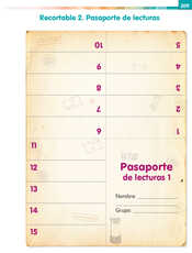 Lengua Materna Español Primer grado página 209