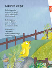 Lengua Materna Español Lecturas Primer grado página 036