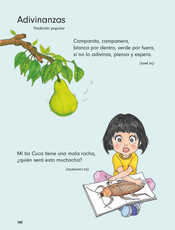 Lengua Materna Español Lecturas Primer grado página 100