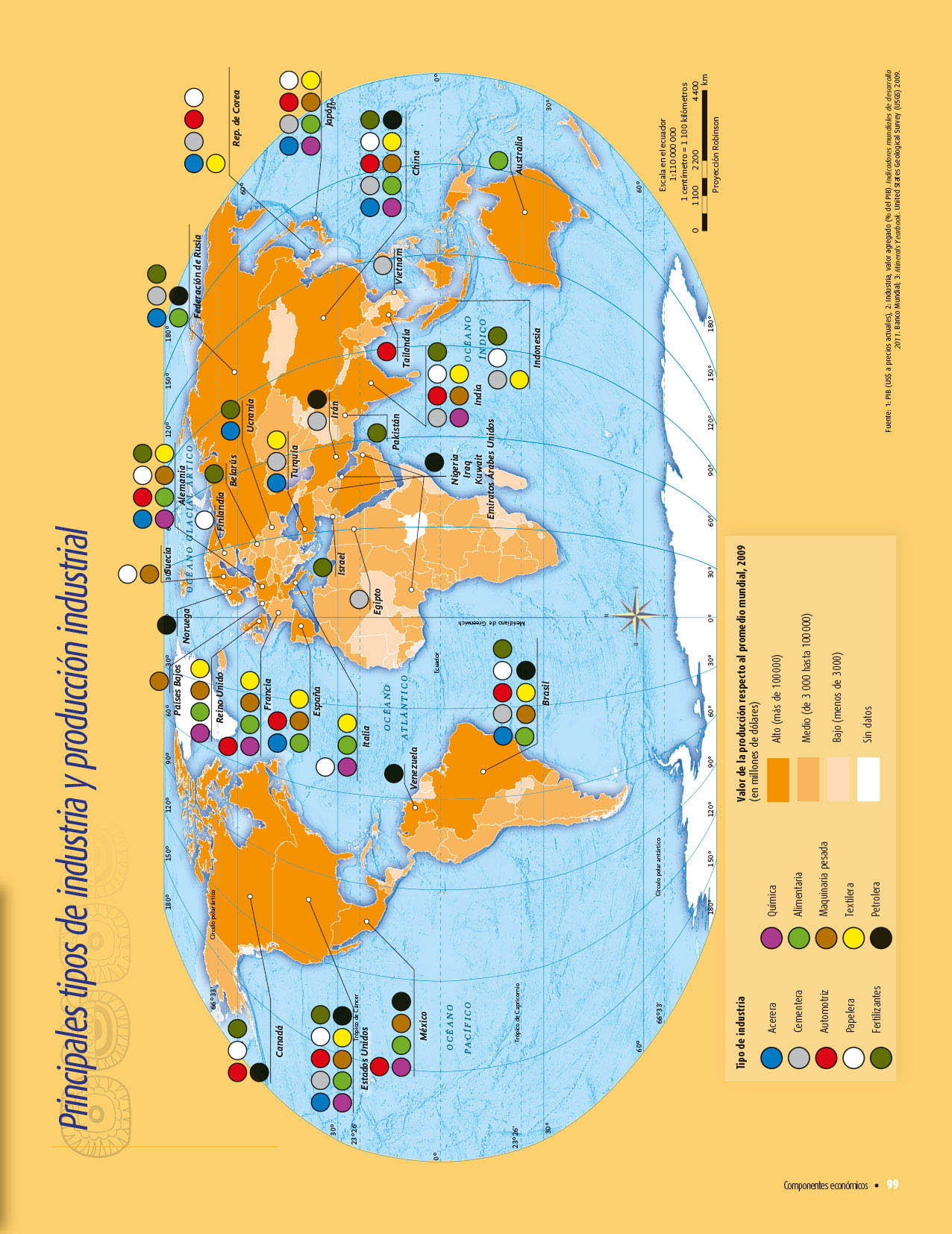 Atlas Del Mundo Quinto Grado 2020 2021 Página 99 De 121 Libros De
