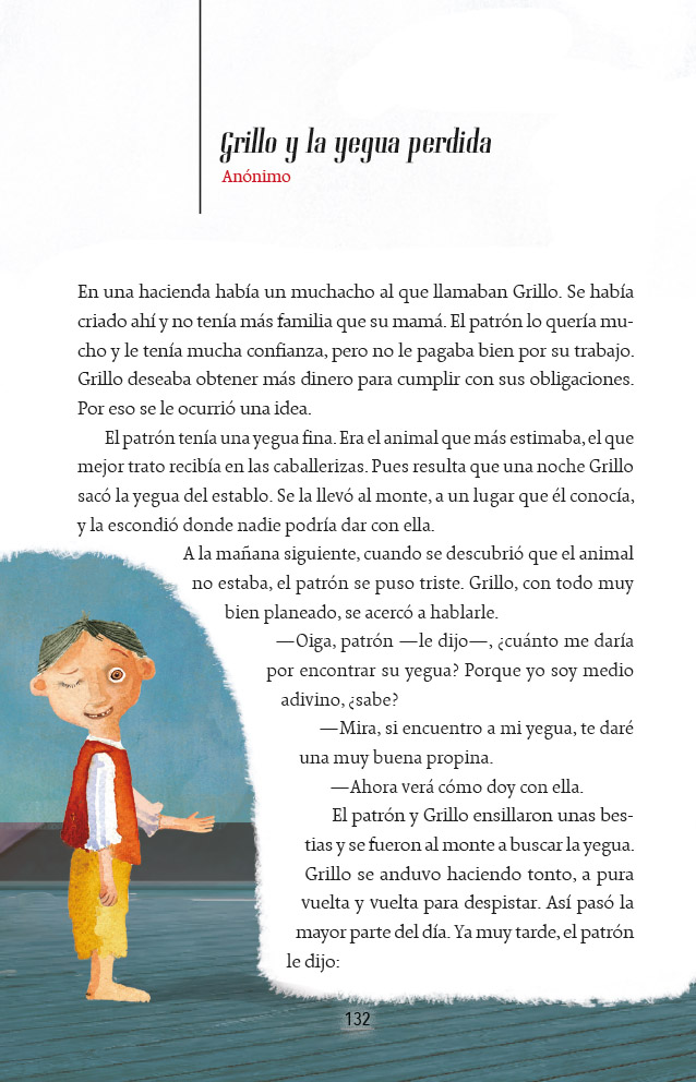 Espa Ol Lecturas Quinto Grado P Gina De Libros De Texto Online