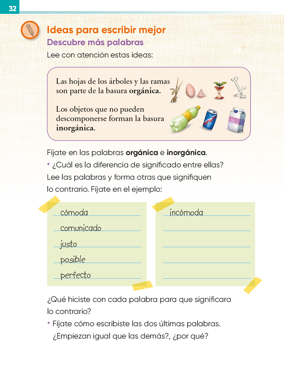 Lengua Materna Español Segundo Grado 2020 2021 Página 32 De 225 Libros De Texto Online 5349