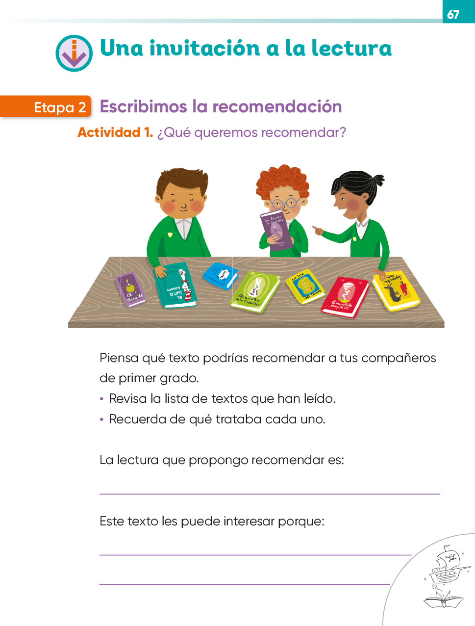Lengua Materna Español Segundo Grado 2020 2021 Página 67 De 225 Libros De Texto Online 5598