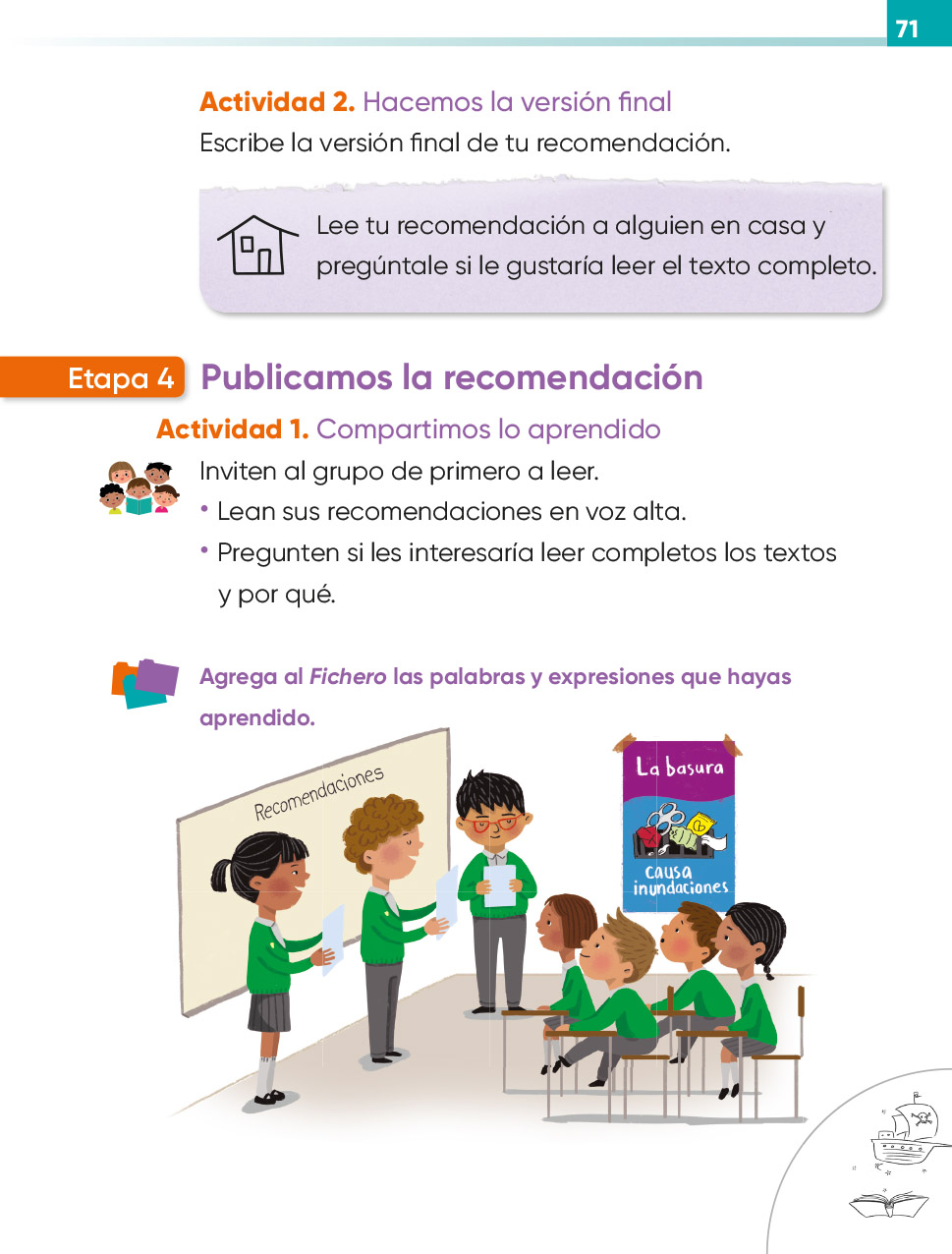 Lengua Materna Español Segundo Grado 2020 2021 Página 71 De 225 Libros De Texto Online 0470