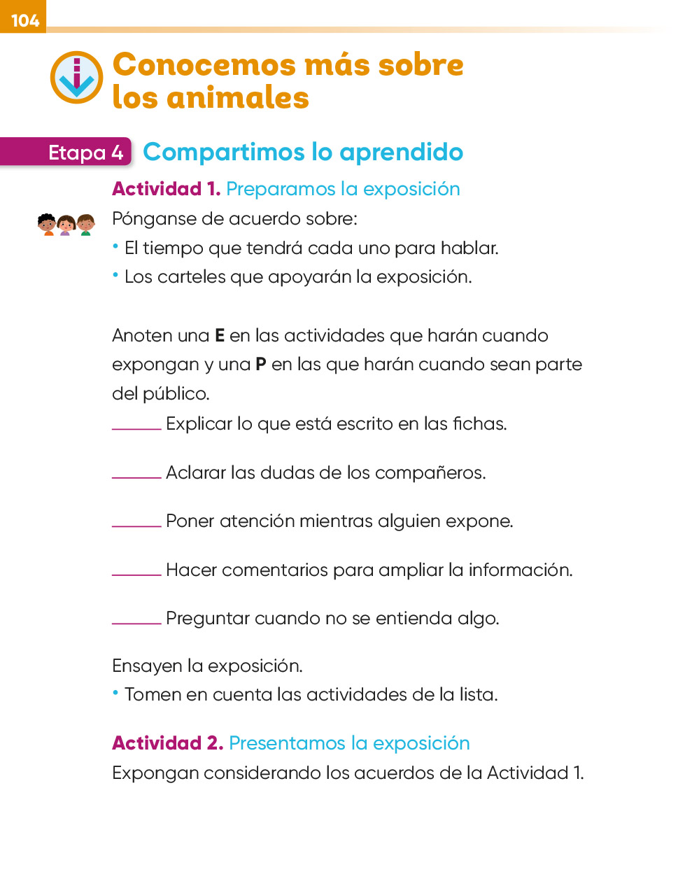 Lengua Materna Español Segundo Grado 2020 2021 Página 104 De 225 Libros De Texto Online 3039