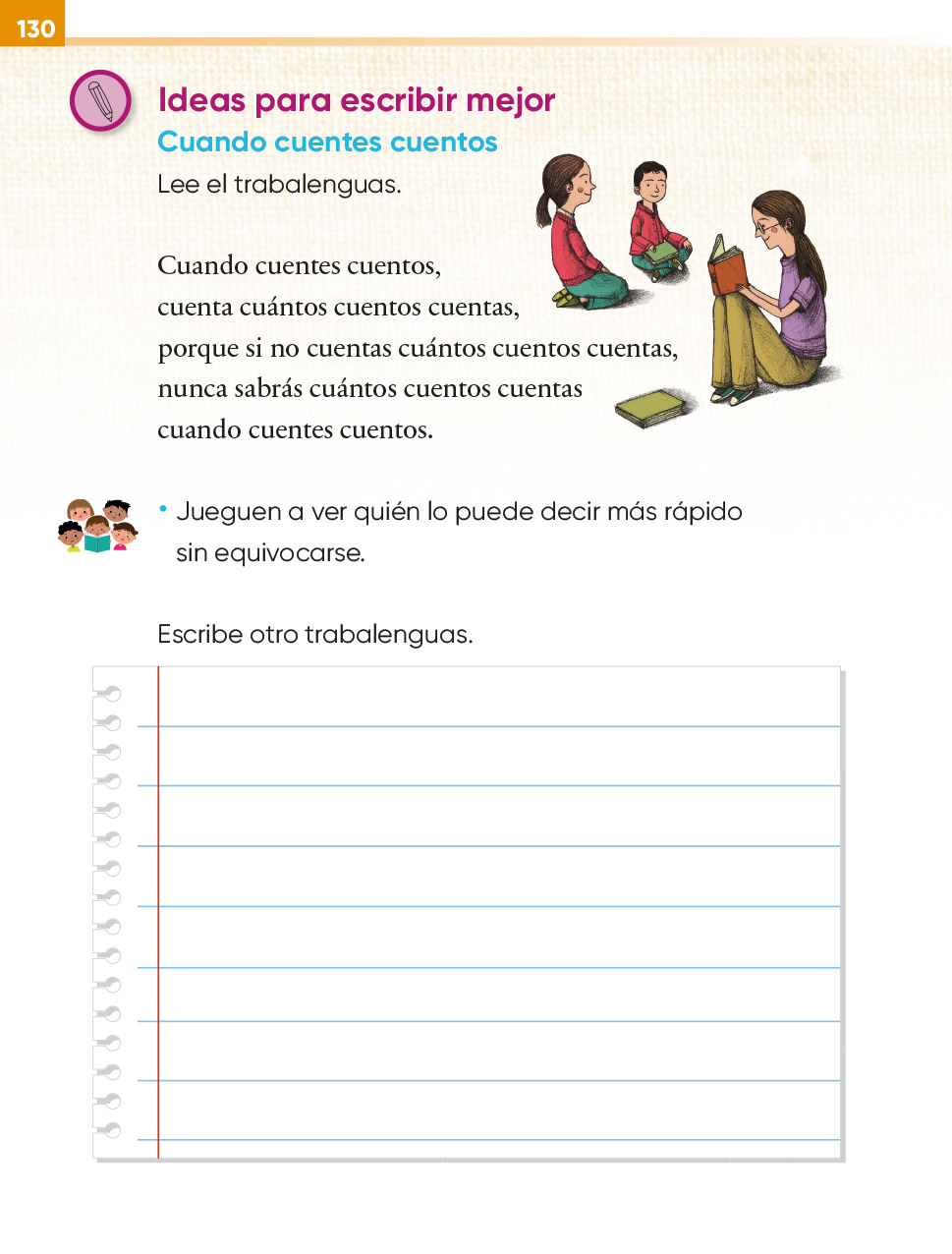 Lengua Materna Español Segundo Grado 2020 2021 Página 130 De 225 Libros De Texto Online 2094