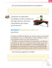 Lengua Materna Español Segundo grado página 147