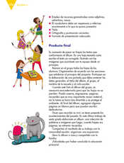 Lengua Materna Español Sexto grado página 176