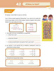Desafíos Matemáticos Tercer grado página 095