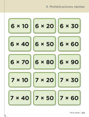 Desafíos Matemáticos Tercer grado página 201