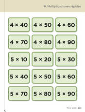 Desafíos Matemáticos Tercer grado página 203