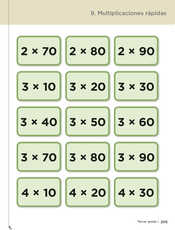 Desafíos Matemáticos Tercer grado página 205