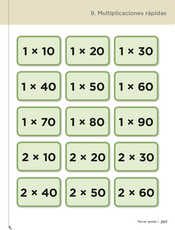 Desafíos Matemáticos Tercer grado página 207