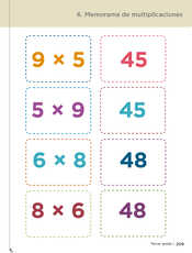 Desafíos Matemáticos Tercer grado página 209