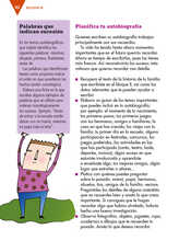 Lengua Materna Español Tercer grado página 092