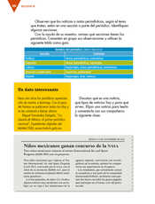 Lengua Materna Español Tercer grado página 098