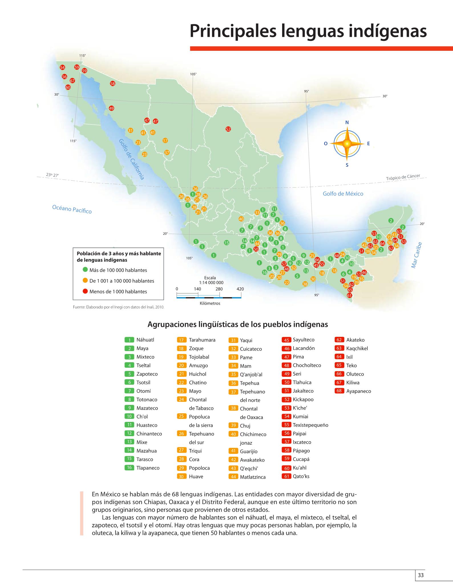 Atlas De Mexico Cuarto Grado 2016 2017 Online Pagina 33 De 128 Libros De Texto Online