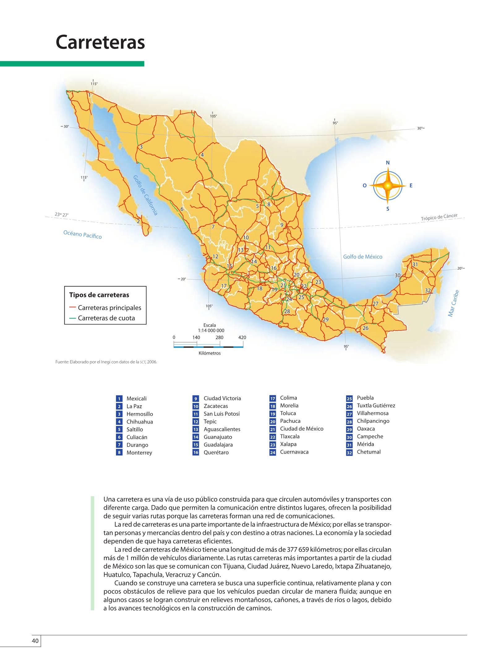 Atlas de México Cuarto grado 2016-2017 - Online | Libros ...