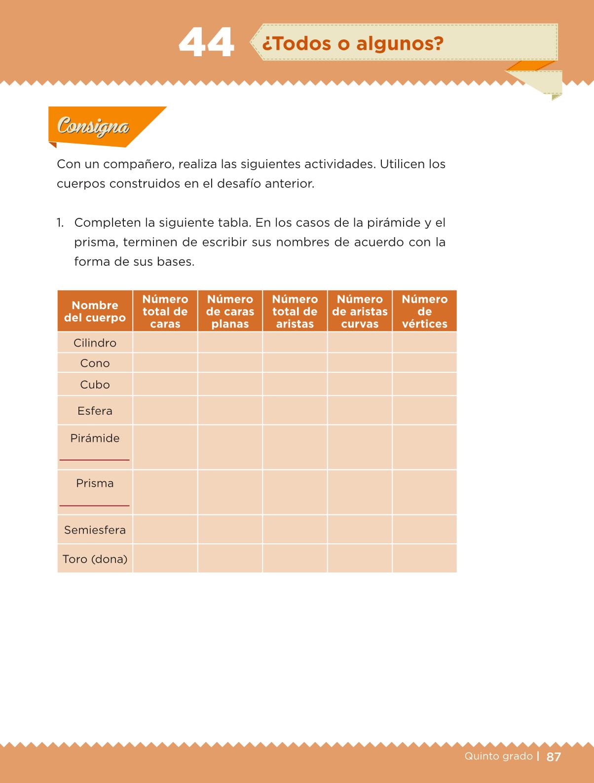 Desafíos Matemáticos Libro para el alumno Quinto grado 2016-2017