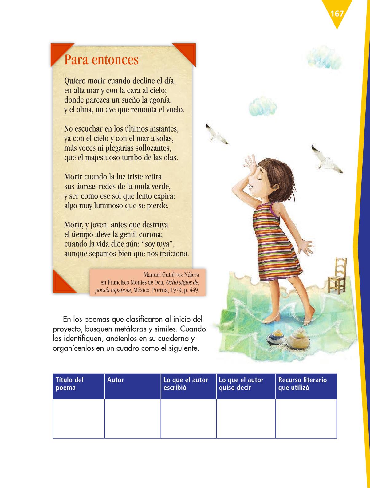 Español Sexto Grado Contestado Pagina 12 | Libro Gratis