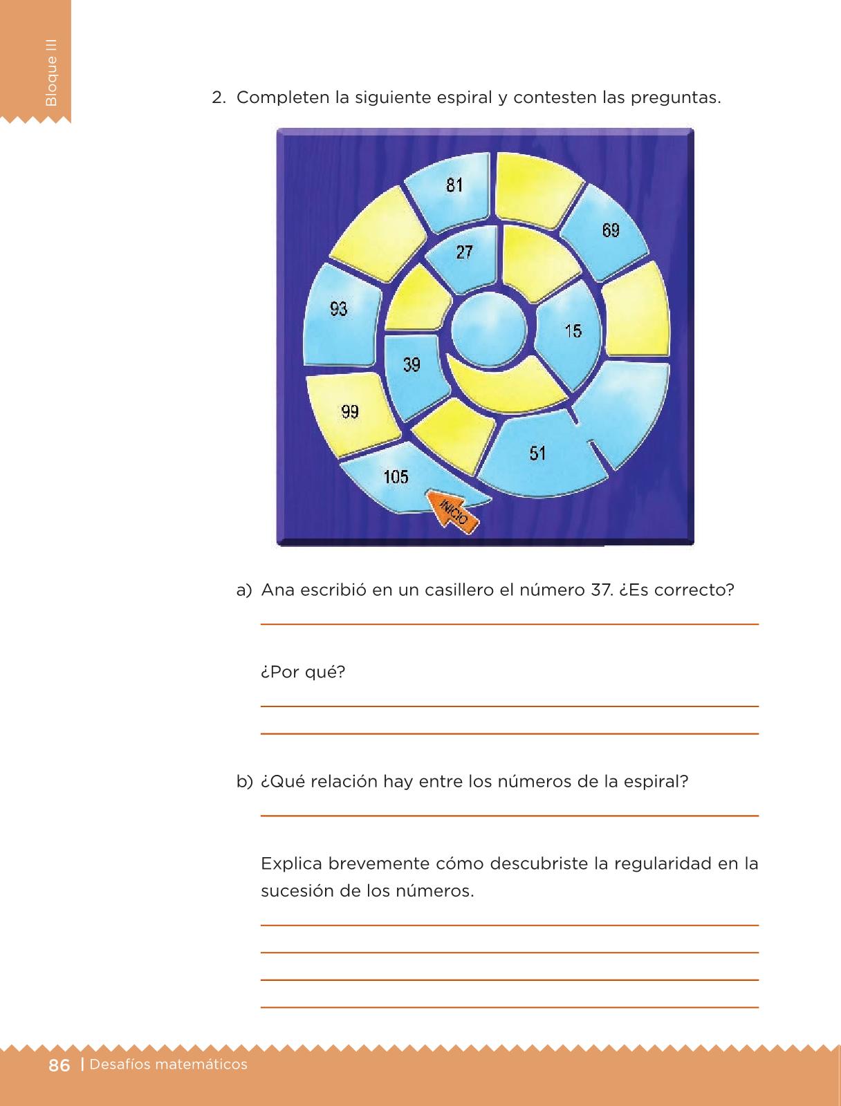 Desafíos Matemáticos Libro para el alumno Tercer grado 2016-2017 - Online - Página 86 - Libros ...