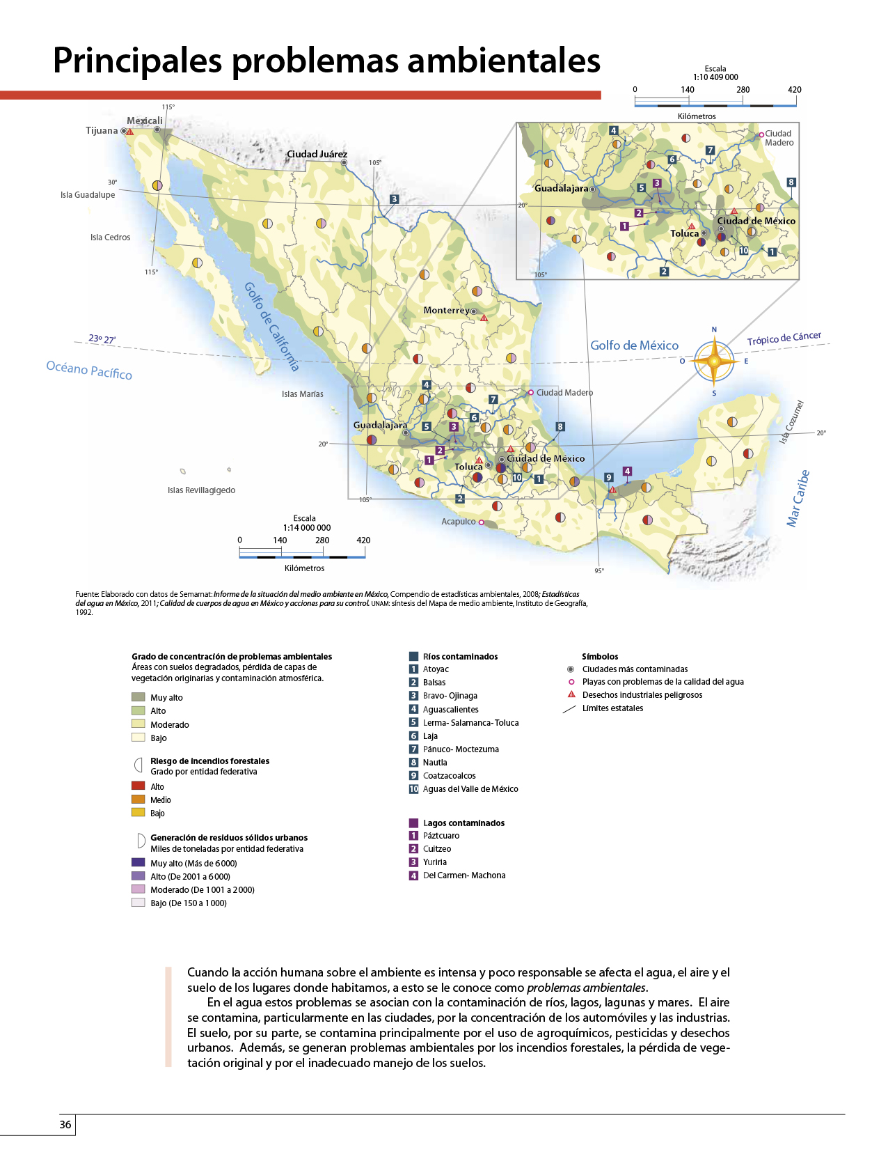 Atlas de México cuarto grado 2017-2018 - Página 36 - Libros de Texto Online