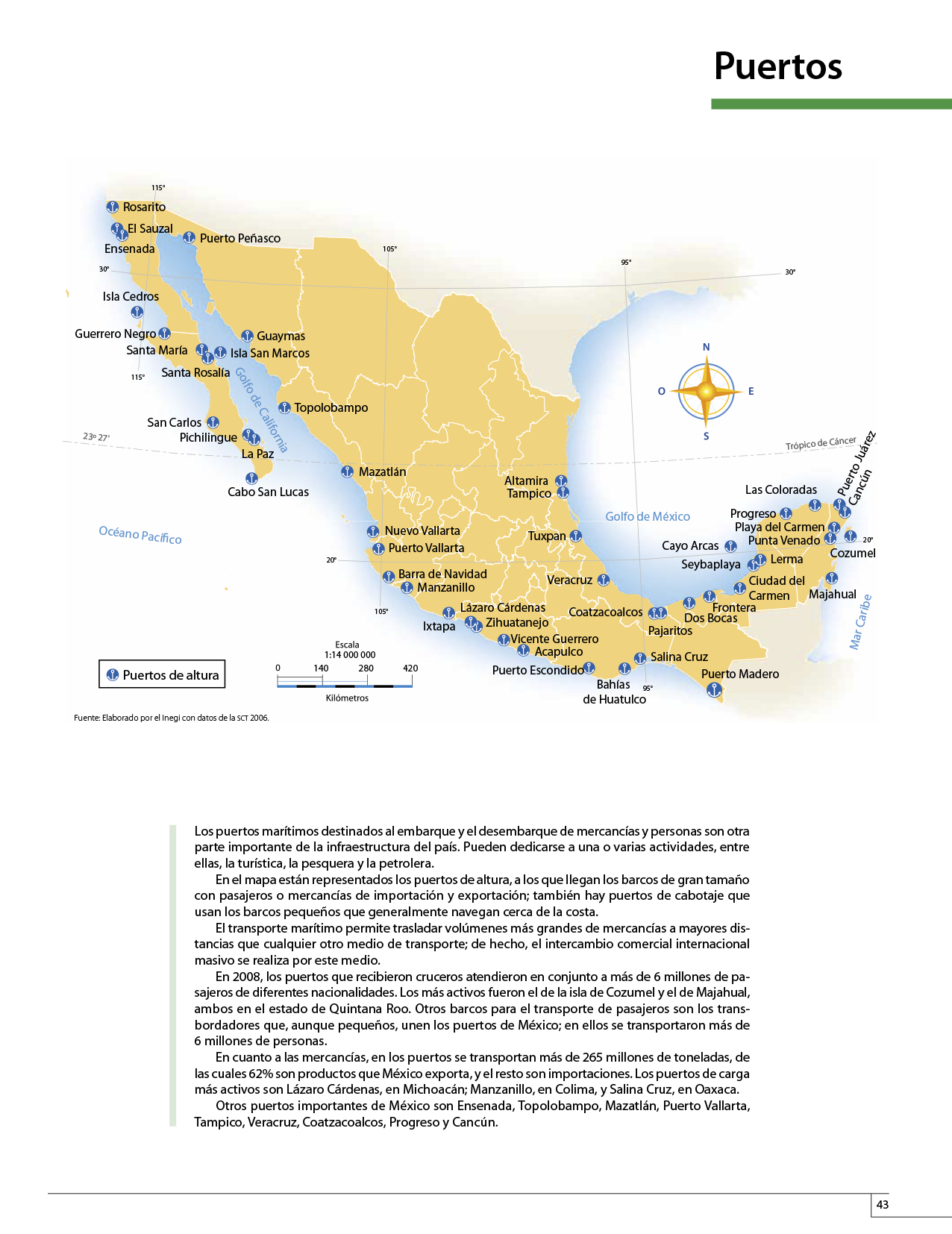 Atlas De México Cuarto Grado 2017 2018 Página 43 De 130 Libros De 