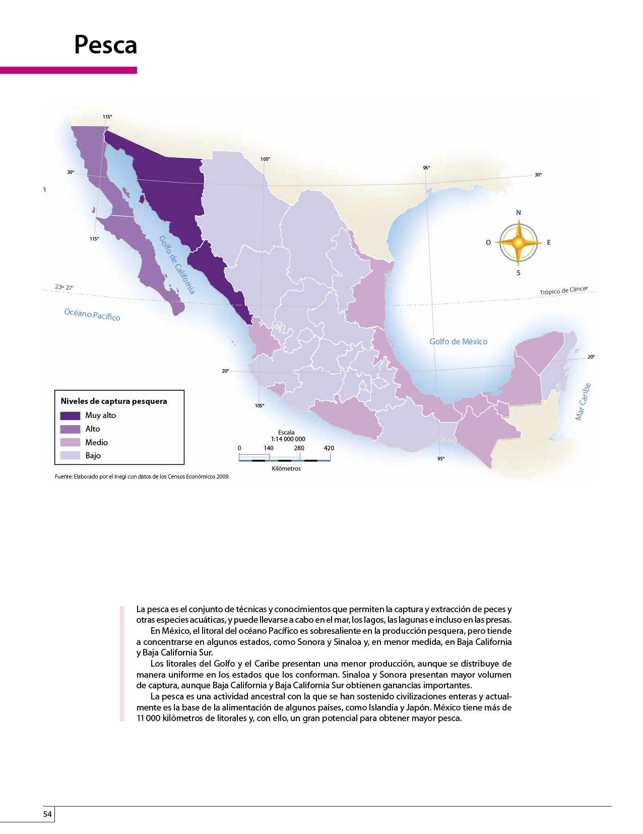 Atlas de México cuarto grado 2017-2018 - Página 54 ...